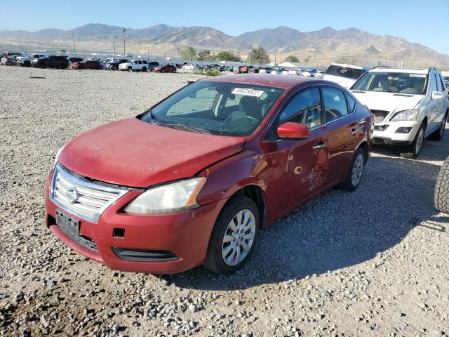 Photo 2 from auction – 2014 NISSAN SENTRA S with VIN 3N1AB7AP2EY234529