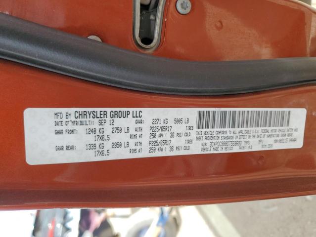 Photo 10 from auction – 2013 DODGE JOURNEY SX with VIN 3C4PDCBB8DT533693