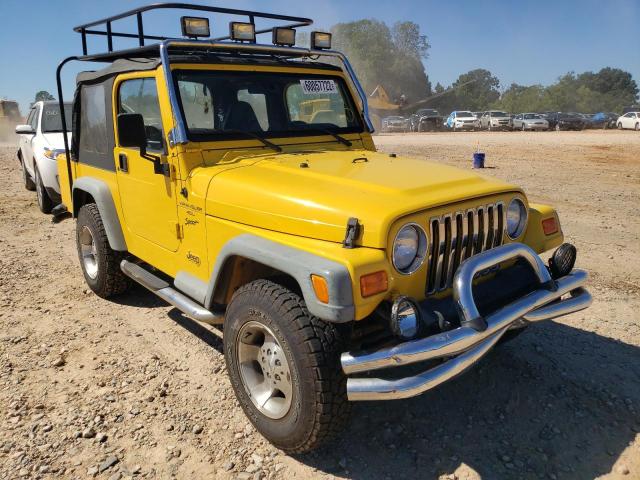 JEEP WRANGLER / 2000 with VIN 1J4FA49SXYP799852 - Photo from auction
