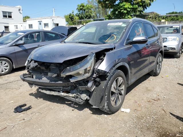 Photo 2 from auction – 2016 HONDA CR-V TOURI with VIN 5J6RM3H97GL025416