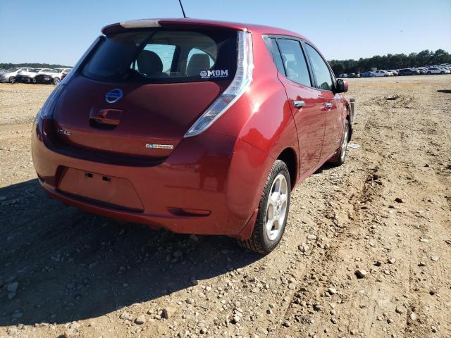 Photo 4 from auction – 2014 NISSAN LEAF S with VIN 1N4AZ0CP6EC337089