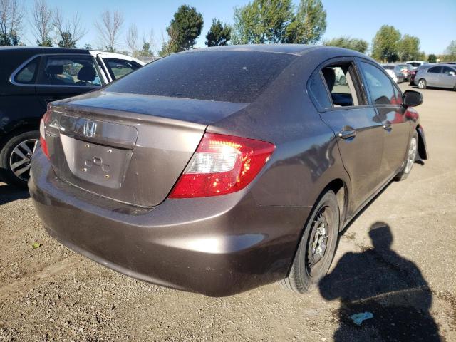 Photo 4 from auction – 2012 HONDA CIVIC LX with VIN 2HGFB2F47CH020337