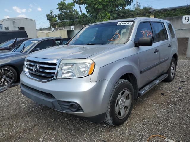 Photo 2 from auction – 2014 HONDA PILOT LX with VIN 5FNYF3H23EB011978