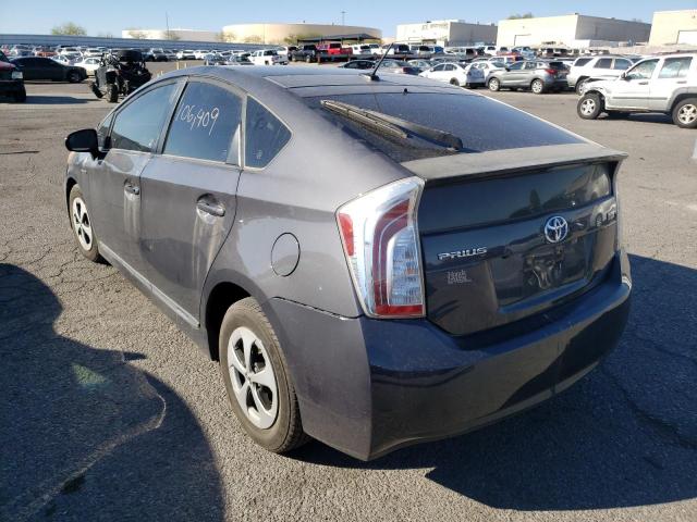 Photo 3 from auction – 2012 TOYOTA PRIUS with VIN JTDKN3DU4C1574768