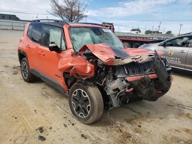 Photo 1 from auction – 2017 JEEP RENEGADE T with VIN ZACCJBCB1HPE42679