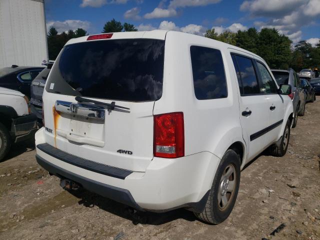 Photo 4 from auction – 2009 HONDA PILOT LX with VIN 5FNYF48259B022296