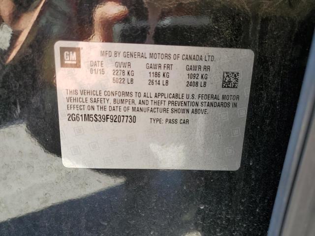 Photo 10 from auction – 2015 CADILLAC XTS LUXURY with VIN 2G61M5S39F9207730