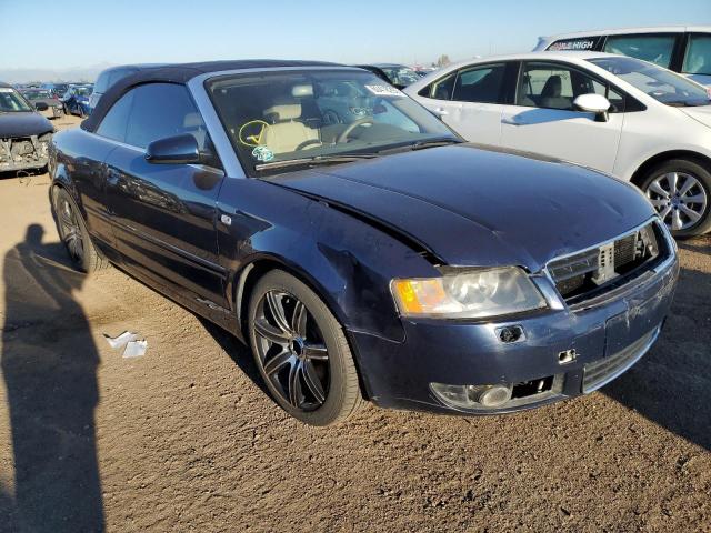 Photo 1 from auction – 2006 AUDI A4 QUATTRO with VIN WAUDT48H66K004977