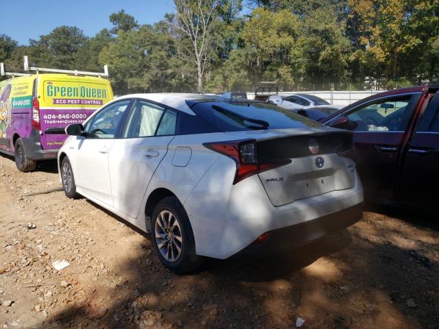 Photo 3 from auction – 2019 TOYOTA PRIUS with VIN JTDKARFU9K3081909