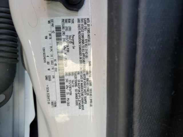Foto 10 de la subasta – 2015 FORD FOCUS SE con VIN 1FADP3K21FL274558