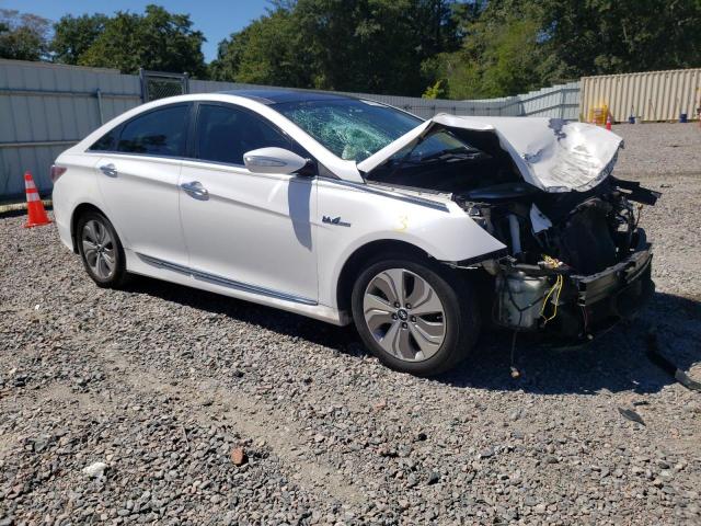 HYUNDAI SONATA HYB 2015 with VIN KMHEC4A40FA122491 - Photo from auction