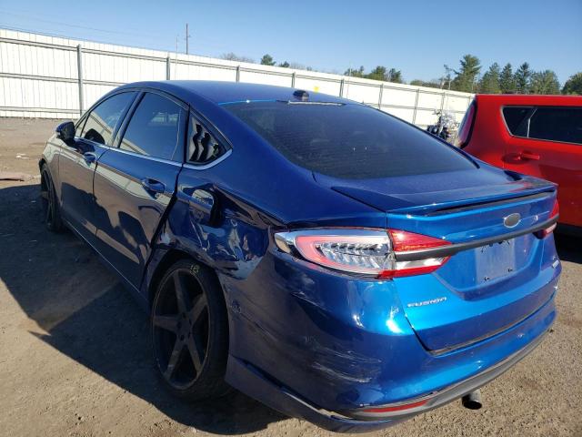 Photo 3 from auction – 2017 FORD FUSION SE with VIN 3FA6P0HD5HR268847