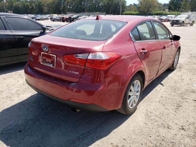 Photo 4 from auction – 2015 KIA FORTE EX with VIN KNAFX4A80F5281498