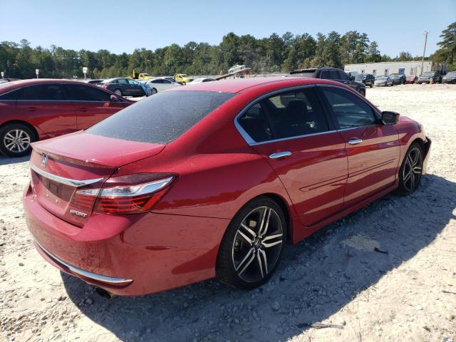 Photo 4 from auction – 2016 HONDA ACCORD SPO with VIN 1HGCR2F55GA033129