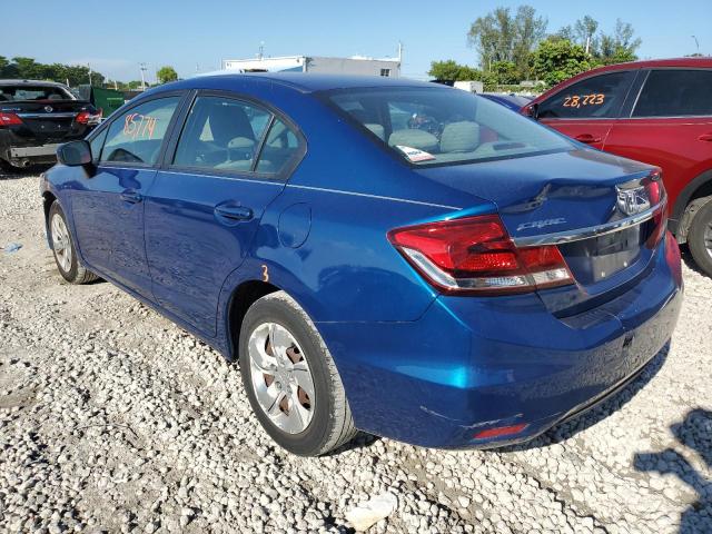 Photo 3 from auction – 2015 HONDA CIVIC LX with VIN 19XFB2F59FE011663