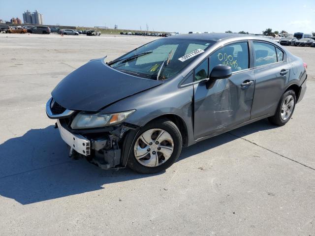Photo 9 from auction – 2013 HONDA CIVIC LX with VIN 19XFB2F50DE058660