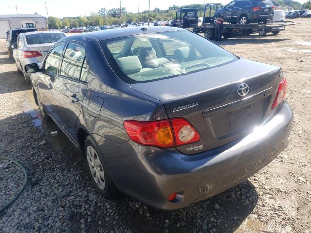 Photo 3 from auction – 2009 TOYOTA COROLLA BA with VIN JTDBL40E99J048879