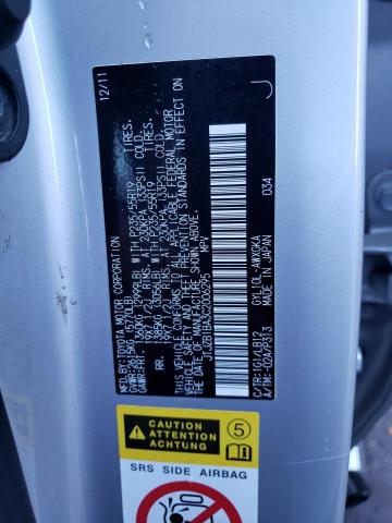 Photo 10 from auction – 2012 LEXUS RX 450 with VIN JTJZB1BA3C2006295