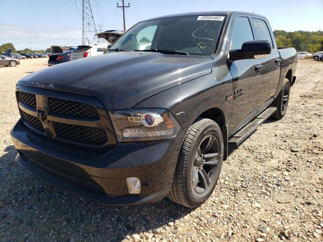 Photo 2 from auction – 2018 RAM 1500 SPORT with VIN 1C6RR7MT0JS204434