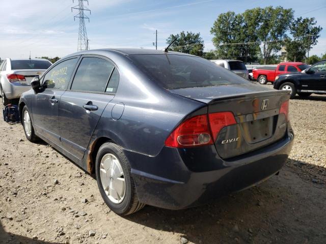 Photo 3 from auction – 2006 HONDA CIVIC HYBR with VIN JHMFA36296S011379