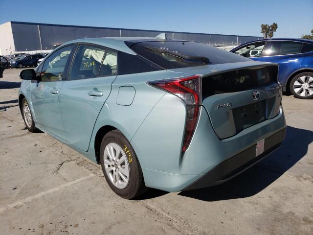 Photo 3 from auction – 2017 TOYOTA PRIUS with VIN JTDKBRFUXH3034734