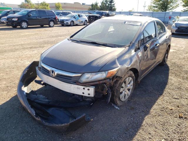Photo 2 from auction – 2012 HONDA CIVIC LX with VIN 2HGFB2F47CH020337
