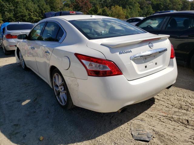Photo 3 from auction – 2009 NISSAN MAXIMA S with VIN 1N4AA51E09C827684