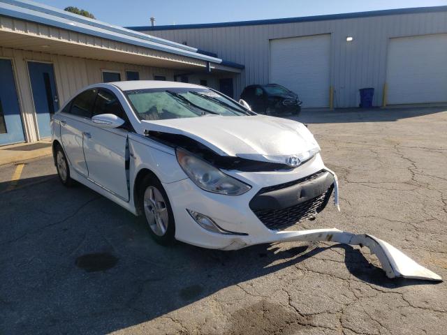 HYUNDAI SONATA HYB 2011 with VIN KMHEC4A44BA017673 - Photo from auction