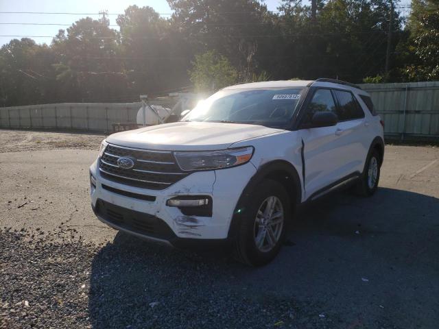Photo 2 from auction – 2021 FORD EXPLORER X with VIN 1FMSK7DH7MGA67814