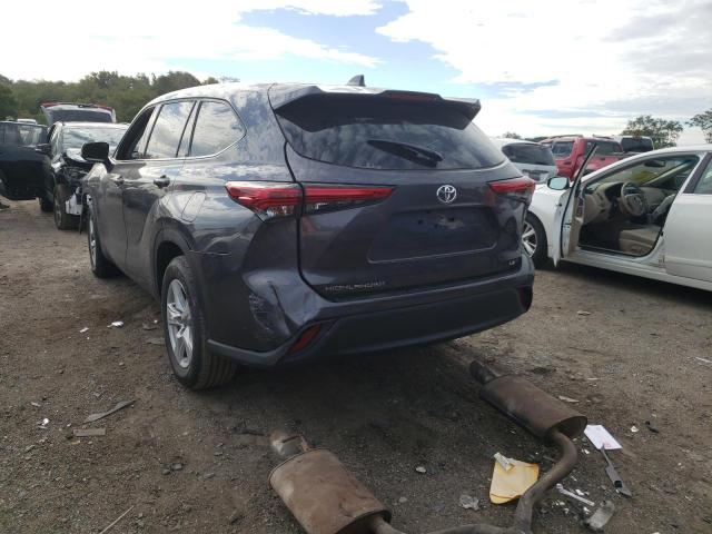 Photo 3 from auction – 2022 TOYOTA HIGHLANDER with VIN 5TDZZRAH2NS103432