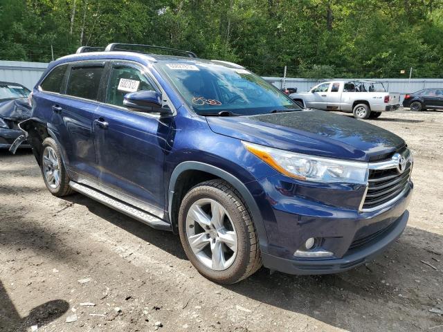 TOYOTA HIGHLANDER 2015 with VIN 5TDDKRFH5FS196200 - Photo from auction
