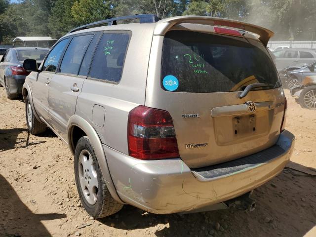 Photo 3 from auction – 2004 TOYOTA HIGHLANDER with VIN JTEEP21A240053868