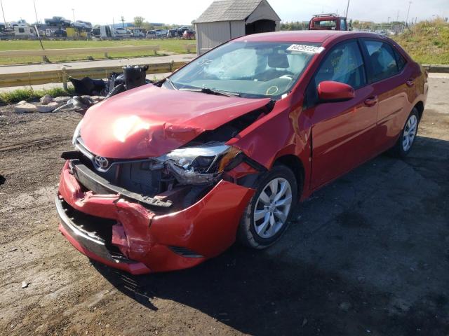 Photo 2 from auction – 2016 TOYOTA COROLLA L with VIN 5YFBURHE2GP546686