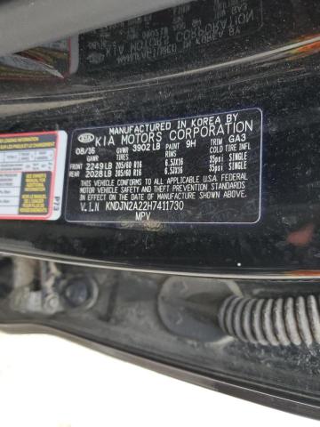 Photo 10 from auction – 2017 KIA SOUL with VIN KNDJN2A22H7411730