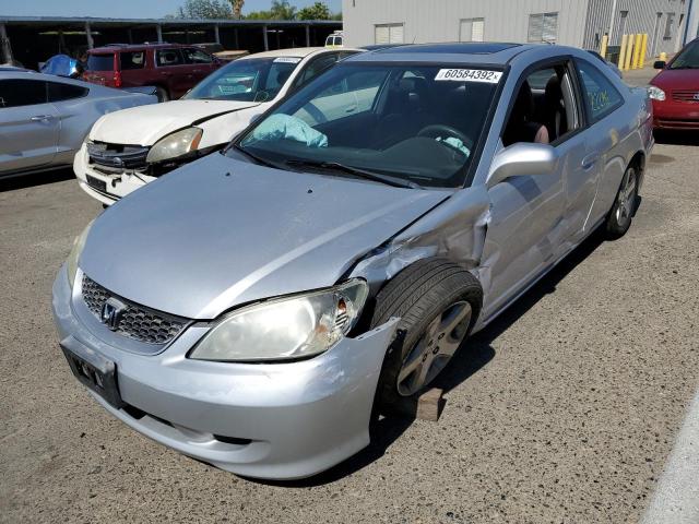 Photo 2 from auction – 2004 HONDA CIVIC EX with VIN 1HGEM22914L056892
