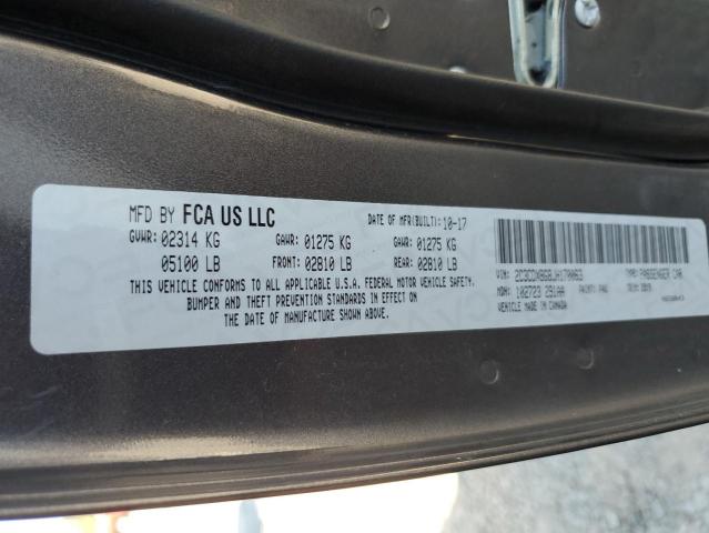 Photo 10 from auction – 2018 DODGE CHARGER SX with VIN 2C3CDXBG8JH170063