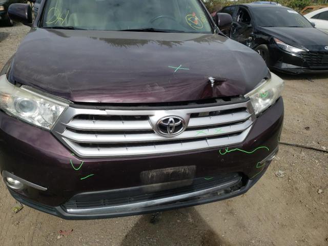 Photo 9 from auction – 2013 TOYOTA HIGHLANDER with VIN 5TDDK3EH7DS199630