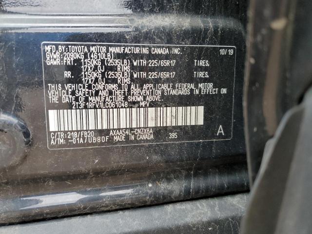 Photo 10 from auction – 2020 TOYOTA RAV4 LE with VIN 2T3F1RFV1LC061048