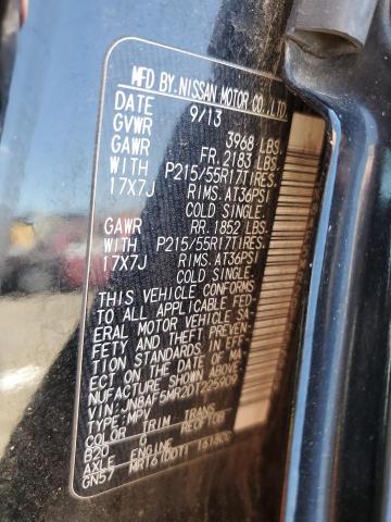 Photo 10 from auction – 2013 NISSAN JUKE S with VIN JN8AF5MR2DT225909