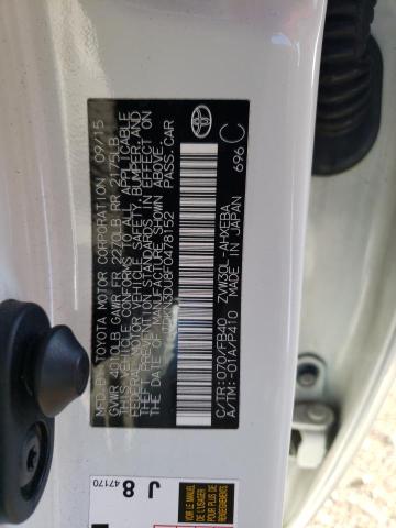 Photo 10 from auction – 2015 TOYOTA PRIUS with VIN JTDKN3DU8F0478152