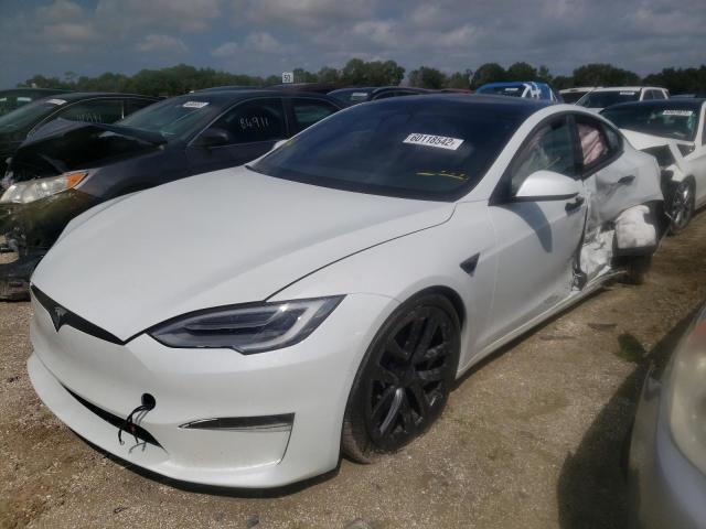 Photo 2 from auction – 2021 TESLA MODEL S with VIN 5YJSA1E59MF434747