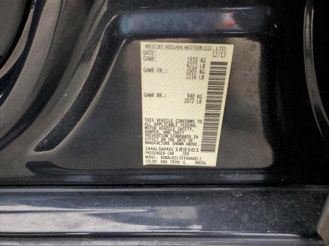 Photo 10 from auction – 2014 NISSAN ALTIMA 2.5 with VIN 1N4AL3AP4EC189501