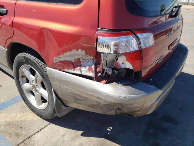 Photo 9 from auction – 2002 SUBARU FORESTER S with VIN JF1SF65502H713103