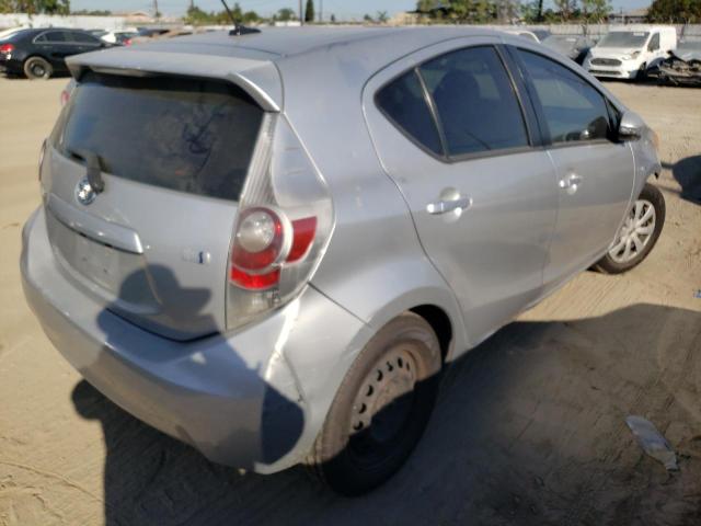 Photo 4 from auction – 2012 TOYOTA PRIUS C with VIN JTDKDTB35C1002556