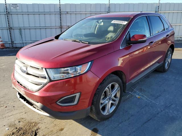 Photo 2 from auction – 2017 FORD EDGE TITAN with VIN 2FMPK3K98HBB98757