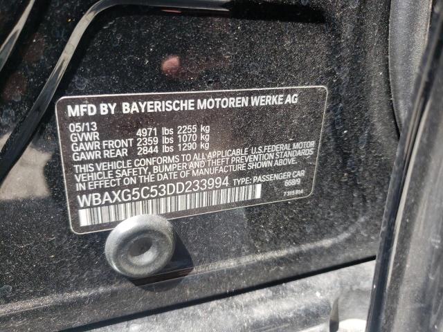 Photo 10 from auction – 2013 BMW 528 I with VIN WBAXG5C53DD233994