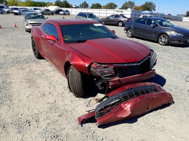 CHEVROLET CAMARO LS 2014 with VIN 2G1FE1E33E9239326 - Photo from auction