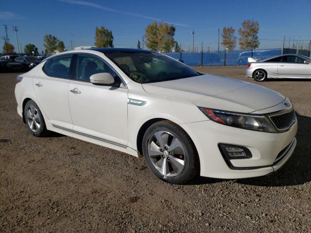 KIA OPTIMA HYB 2014 with VIN KNAGN4AD2E5072494 - Photo from auction