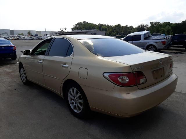 Photo 3 from auction – 2002 LEXUS ES 300 with VIN JTHBF30G025025815