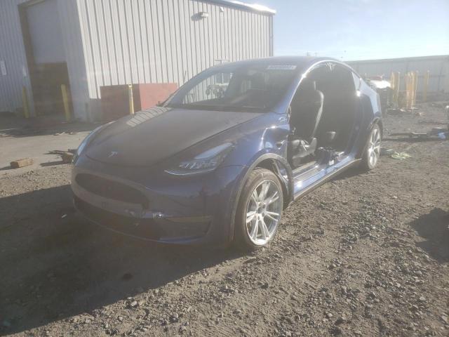 Photo 2 from auction – 2021 TESLA MODEL Y with VIN 5YJYGDEEXMF089500